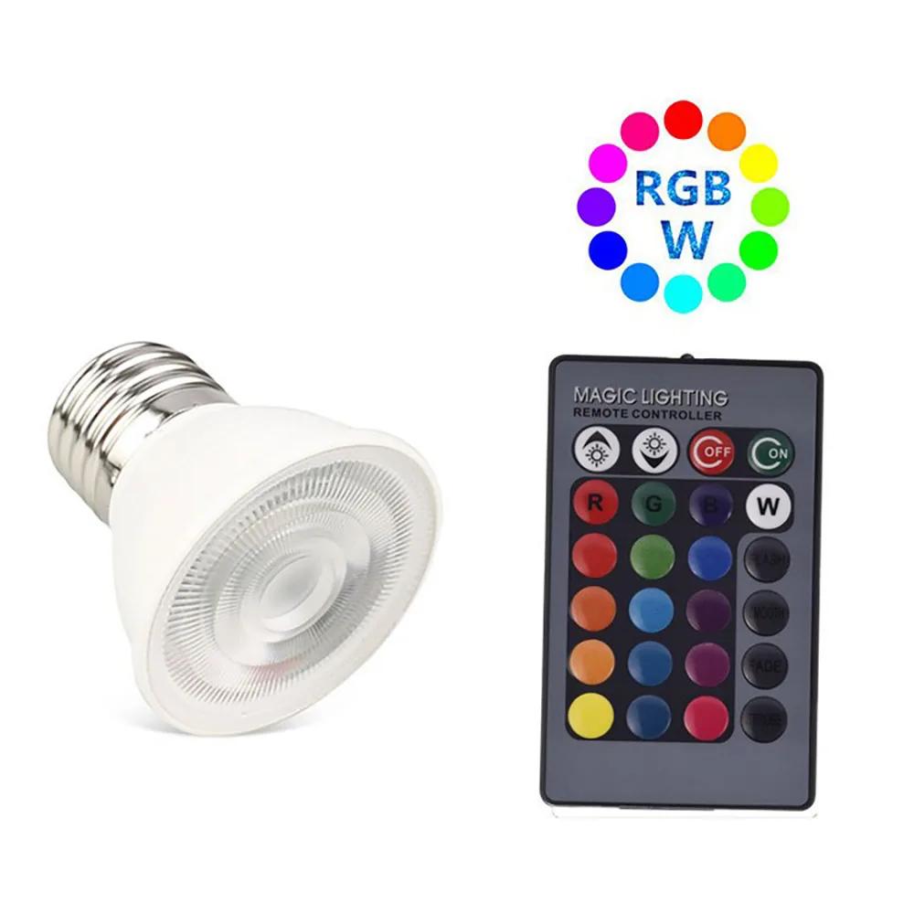RGB LED , äο RGB ƮƮ, LED  ,    , E27, 220V, 16 , 5W, 230V